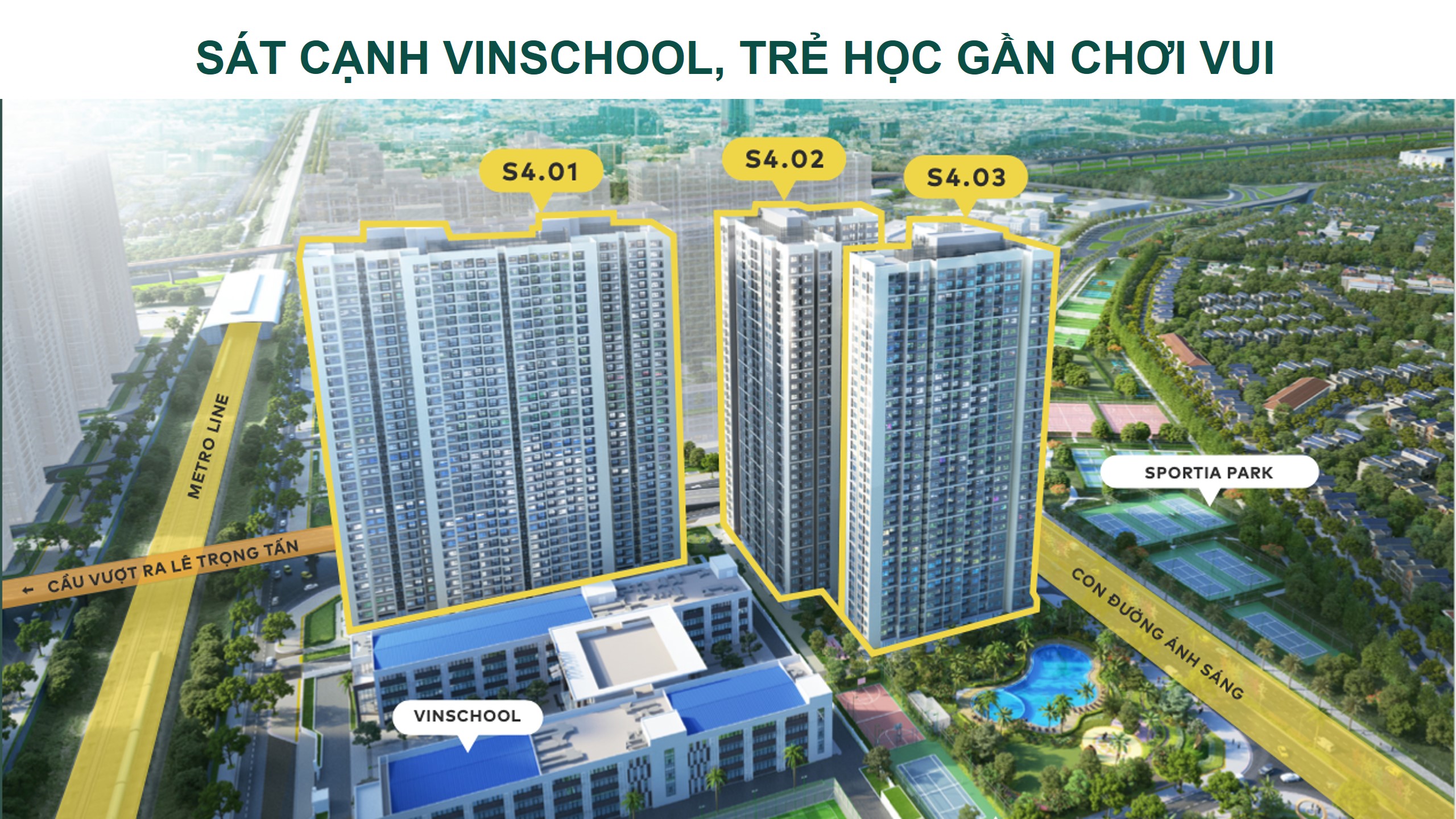 Thông tin chi tiết phân khu Sapphire 4 Vinhomes Smart city